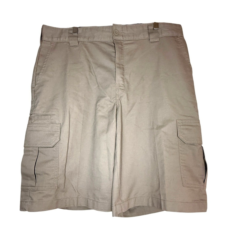 Dickies FLEX Cargo Shorts Men's 36 Desert Sand Khaki Regular Fit 11" Workwear